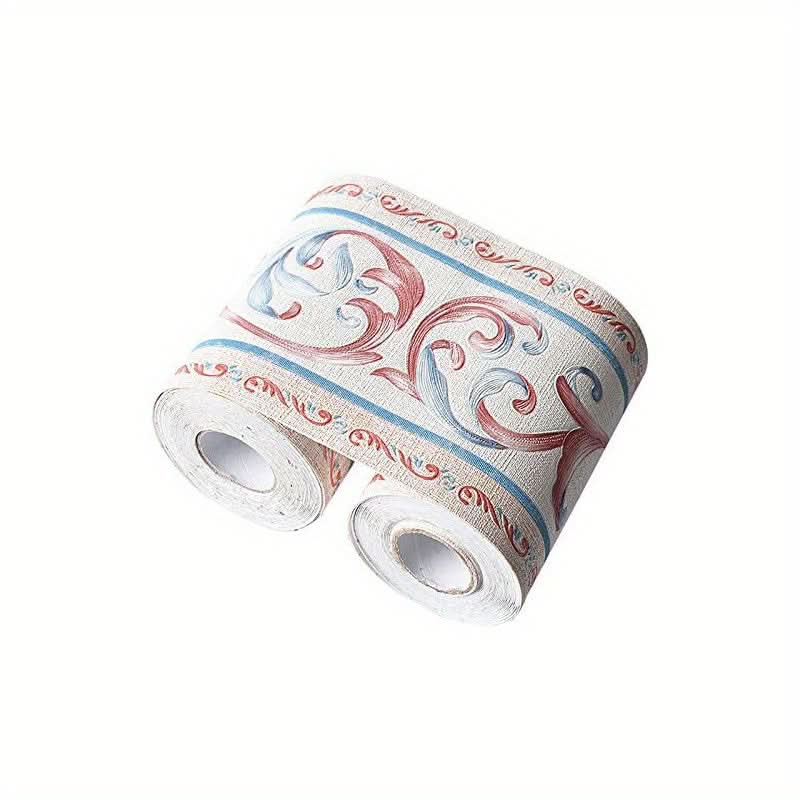 Classic 3D Waterproof Wallpaper Border - Removable Self-Adhesive Resin Wall Stickers