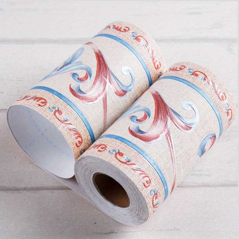 Classic 3D Waterproof Wallpaper Border - Removable Self-Adhesive Resin Wall Stickers