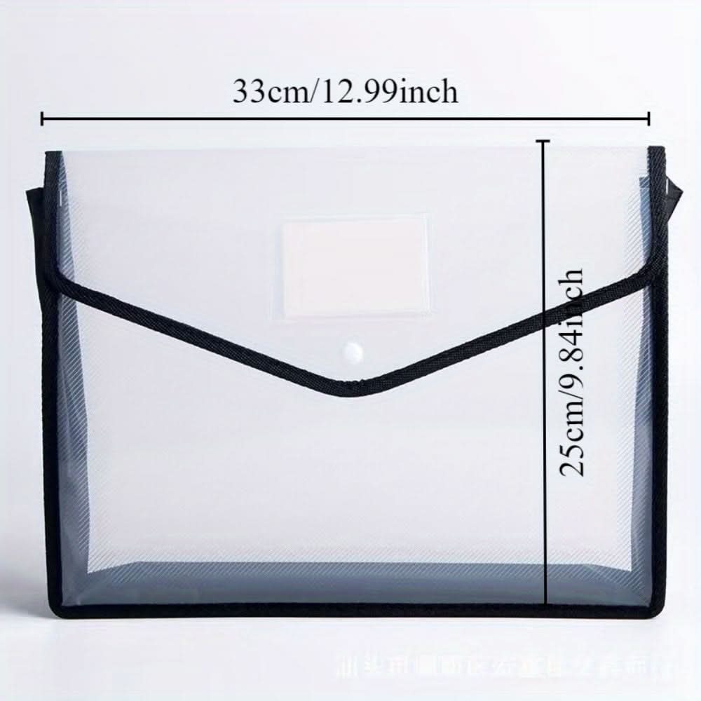 5-Piece Waterproof A4 Expanding File Folders