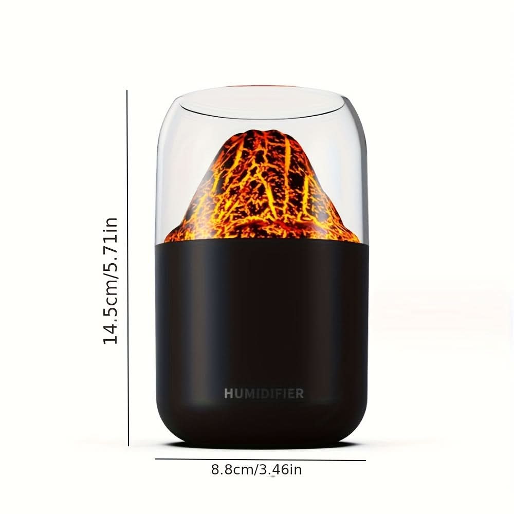 USB Silent Nightlight Humidifier with Aromatherapy – Portable for Home & Travel