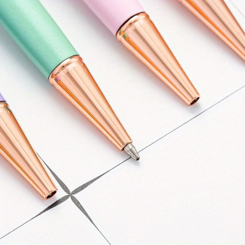 5-Pack DIY Flower Pens with Twist Cap – Medium Point