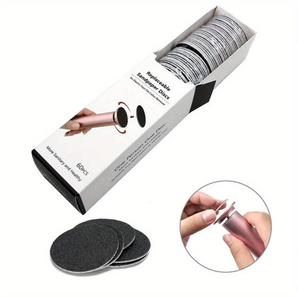 Electric Pedicure Foot File – High-Torque Callus Remover with 360° Rotation