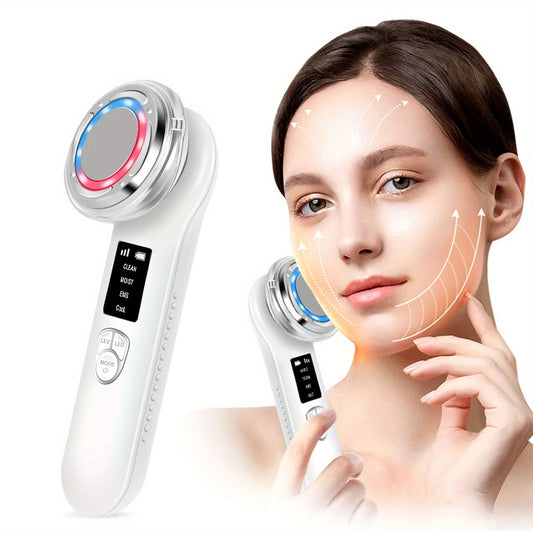 7-in-1 Hot & Cold Facial Massager Tool