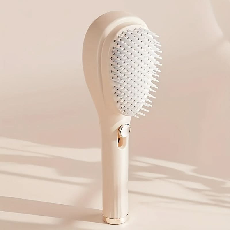 Retractable Anti-Static Hair Comb – Detangling & Scalp Massaging Brush