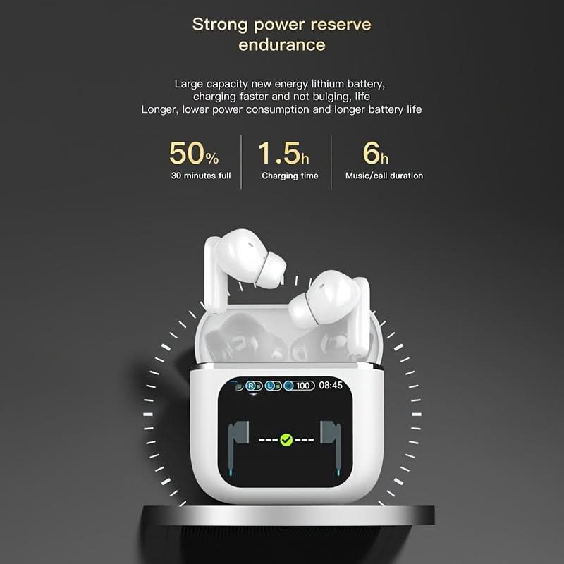 Intelligent Touch Noise Cancelling Headphones, with ANC+ECN Noise Reduction
