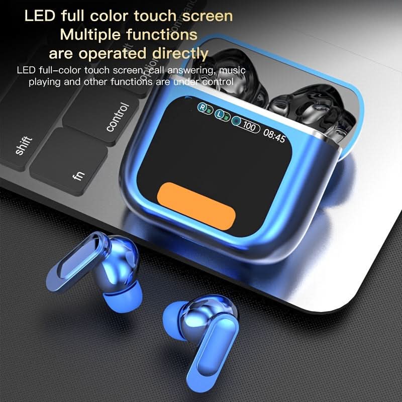 Intelligent Touch Noise Cancelling Headphones, with ANC+ECN Noise Reduction