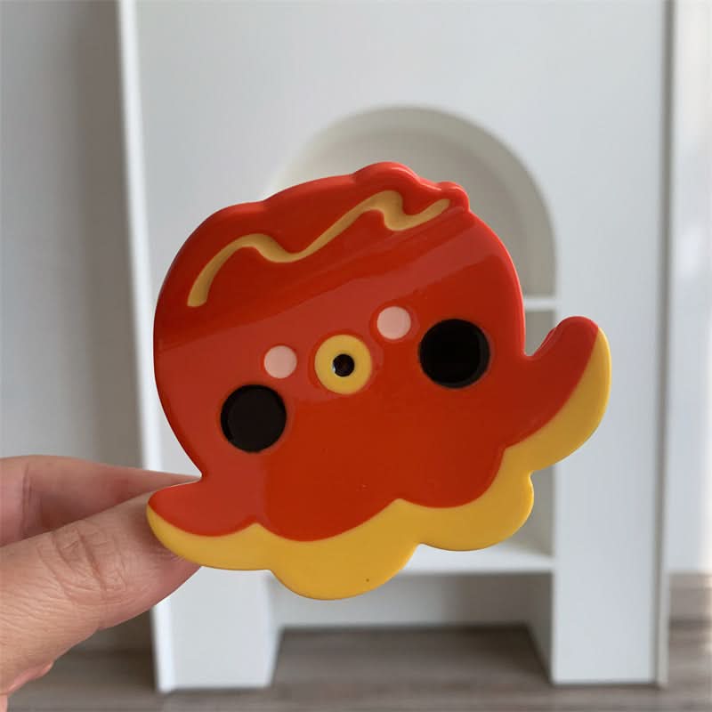 Christmas Food Series Acrylic Hair Claw Clip