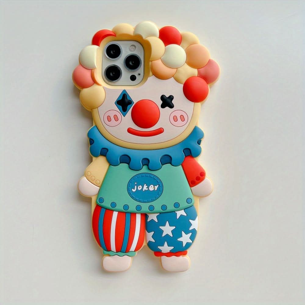 Colorful Joker Silicone iPhone Case, Drop-Resistant