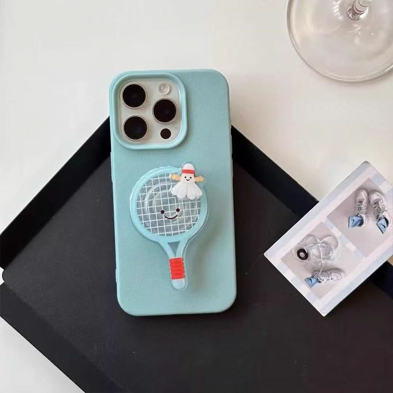 Candy Color Cartoon iPhone Case with Stand