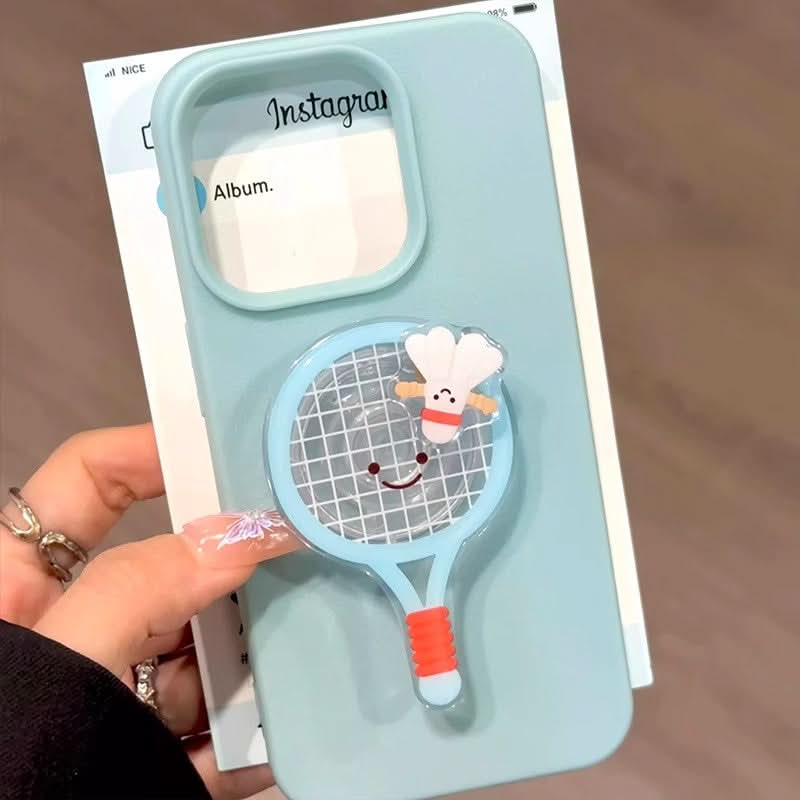 Candy Color Cartoon iPhone Case with Stand