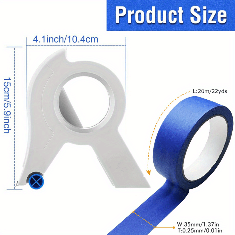 Professional Painter's Masking Tape Dispenser