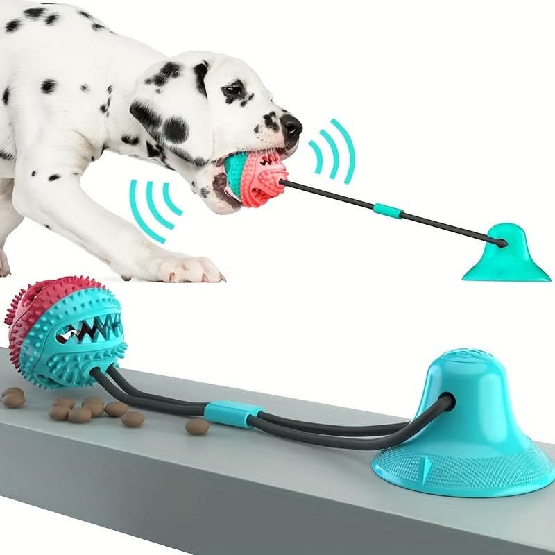 Suction Cup Dog Puzzle Toy – Durable & Fun