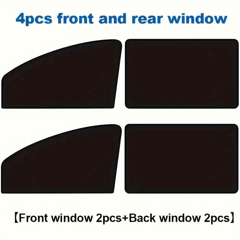 Magnetic Car Window Shades – UV & Heat Protection | Foldable