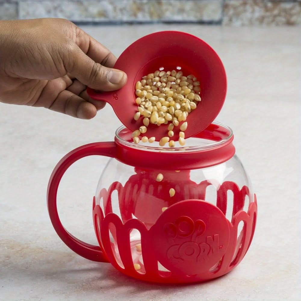 1.5 Quart Microwave Popcorn Maker – Borosilicate Glass