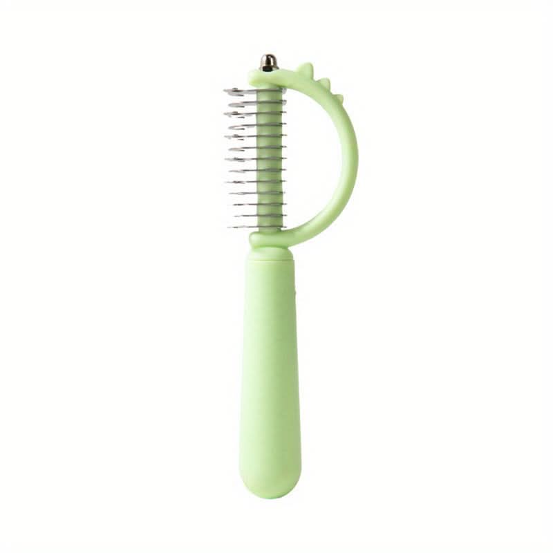 Stainless Steel Dual-Sided Grooming Comb