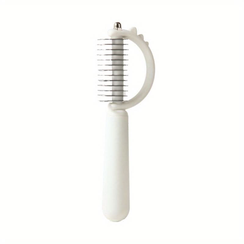 Stainless Steel Dual-Sided Grooming Comb