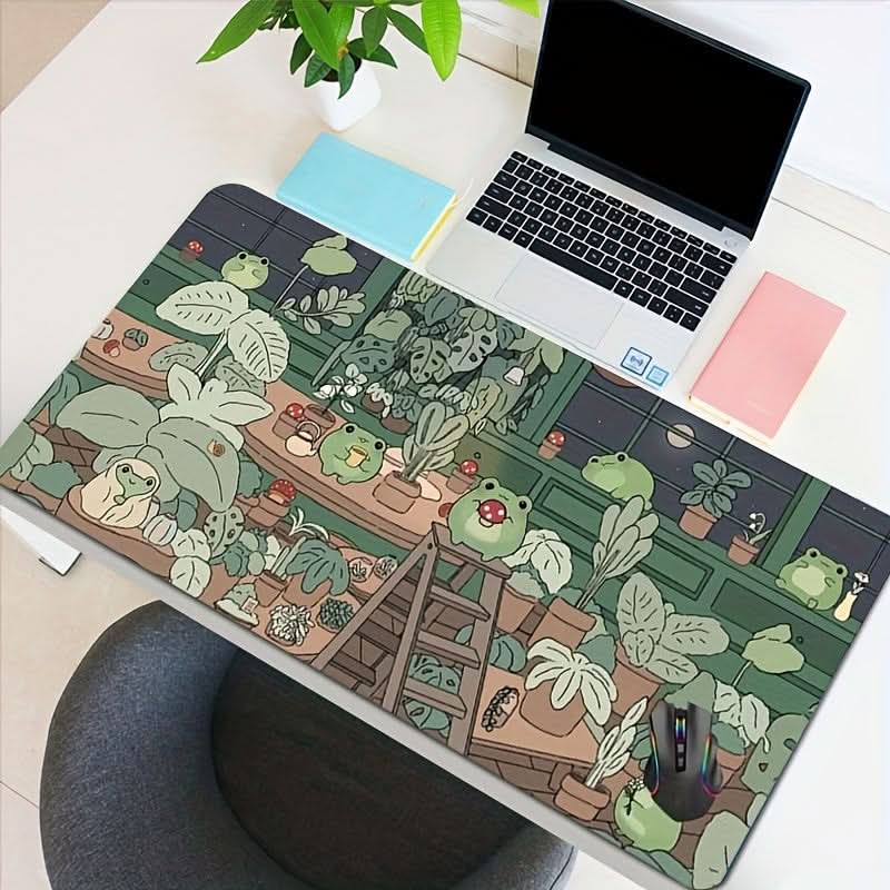 Frog Desk Mat - Large Gaming Mouse Pad