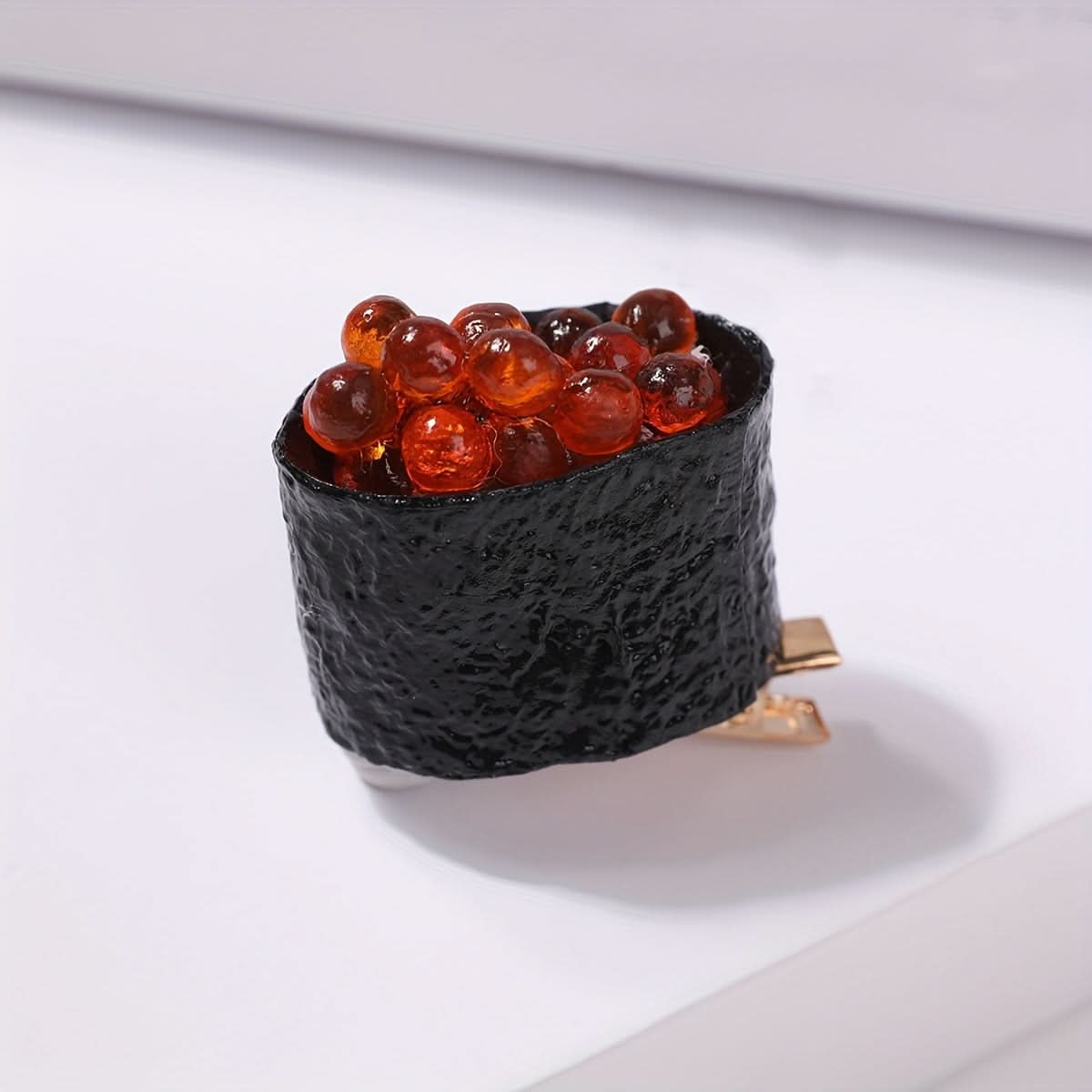 Sushi-Shaped Hair Clip for Women - Fun Accessory