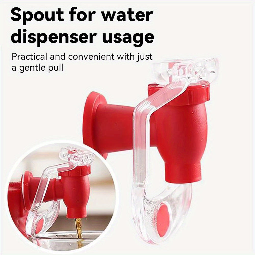 Hand-Press Soda Dispenser – Rotatable Plastic Beverage Tap for Cola & Sparkling Water