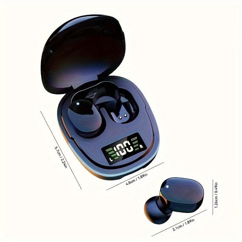 2024 New Wireless Earphones with LED Display - Touch Control TWS Earbuds