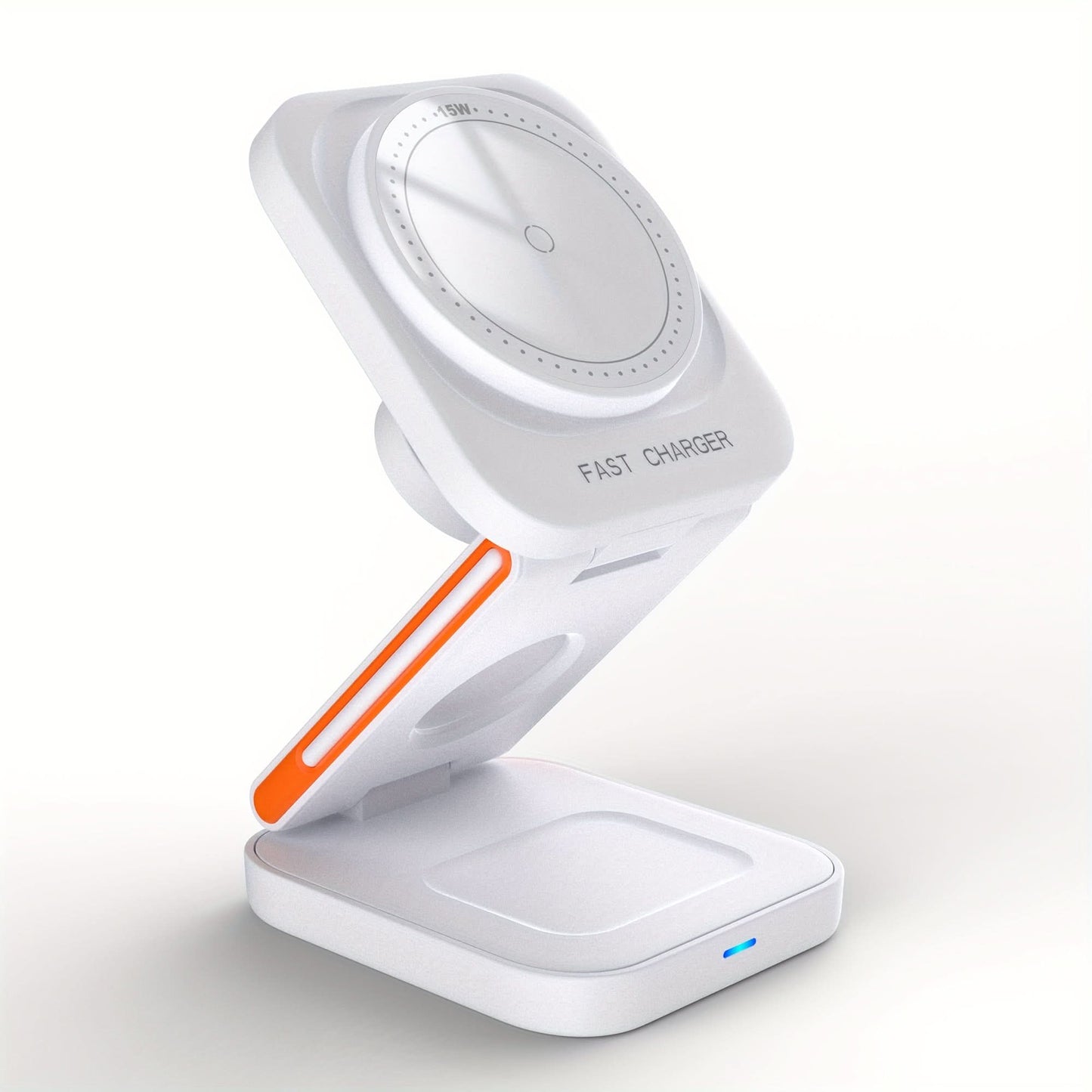 15W Magnetic 3-in-1 Wireless Charging Station