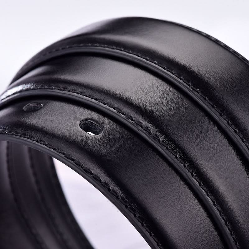 Classic Leather Pin Buckle Men's Belt