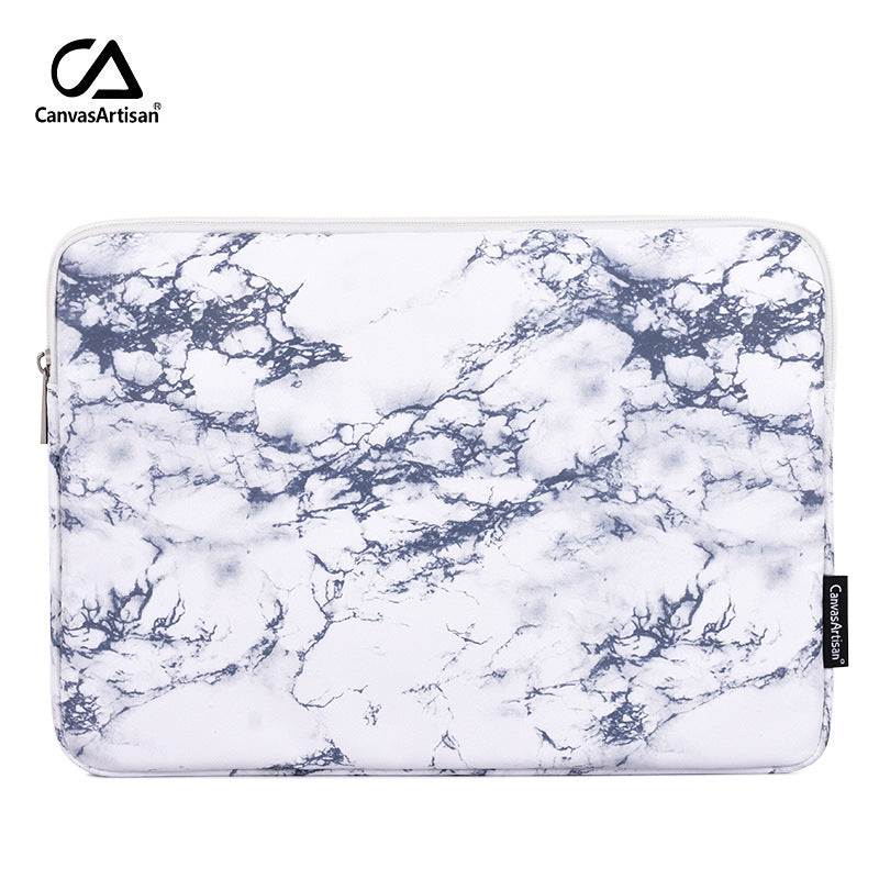 Marble Laptop Sleeve Case – Waterproof & Shockproof Protective Bag