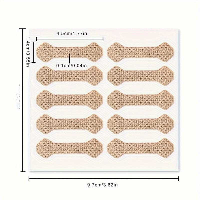 10 pcs. Ingrown Toenail Correction Stickers - Paronychia Treatment Patches