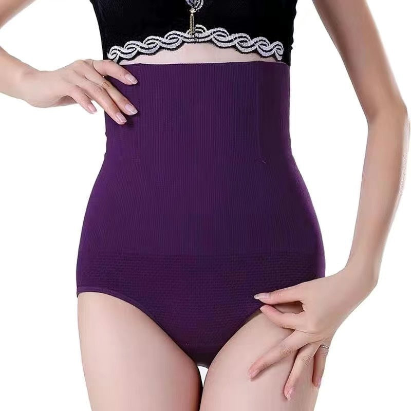 Cross-border Seamless High Waist Triangle Abdominal Pants Hip-lifting Waist Body-shaping Body-shaping Women's Postpartum Body-shaping Pants