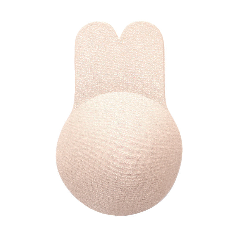Cross-border exclusive silicone breast patch invisible bra invisible underwear rabbit ears invisible silicone breast patch anti-sagging