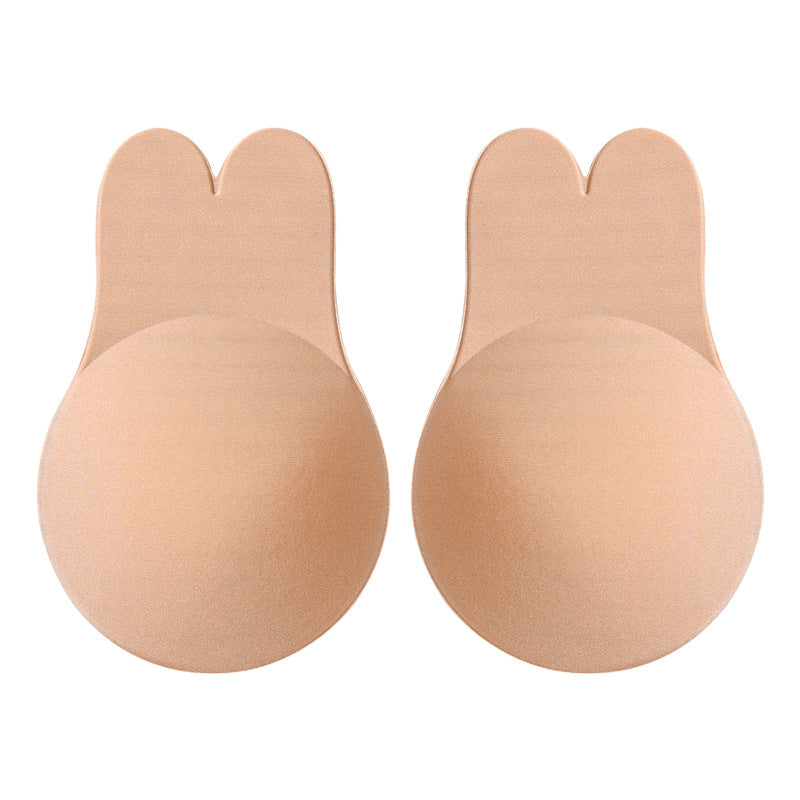 Cross-border Chest Sticker Push-up Anti-sagging Anti-bump Nipple Sticker Breathable Invisible Traceless Rabbit Ear Pull-up Chest Sticker