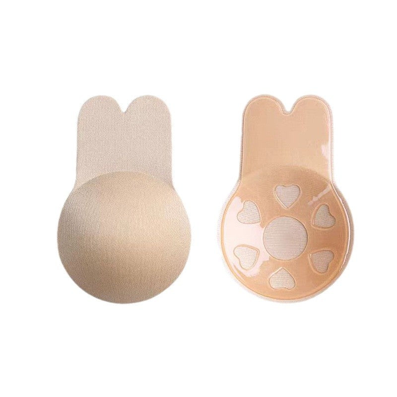 Women's Thin Breathable Invisible Strapless Bra Special Breast Patch for Bridal Wedding Dress