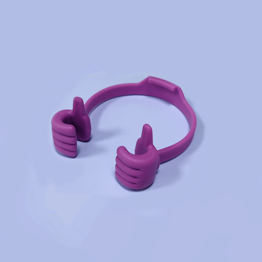 Thumb Grip Mobile Phone Holder – Adjustable & Portable for All Smartphones