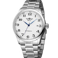 T-Winner Men’s Automatic Mechanical Watch – Retro Stainless Steel Band