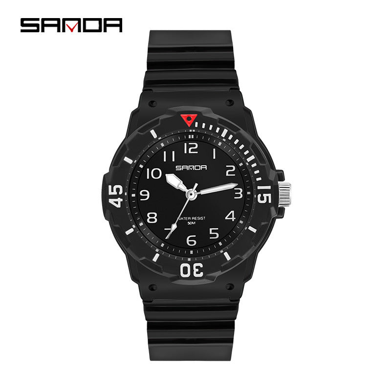 Sanda Women’s Luminous Quartz Watch – Waterproof Casual Analog Watch