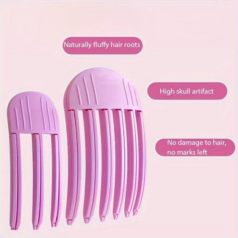 Fluffy Hair Roots Clip for Weddings