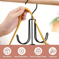 Stainless Steel Multi-Layer Hanger – Heavy-Duty Closet Organizer for Bags