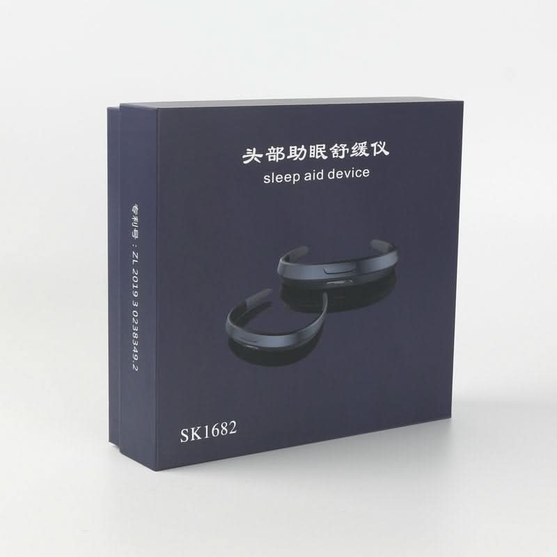 Smart Sleep Head Massager – Pulse Acupoint Therapy for Relaxation & Better Sleep