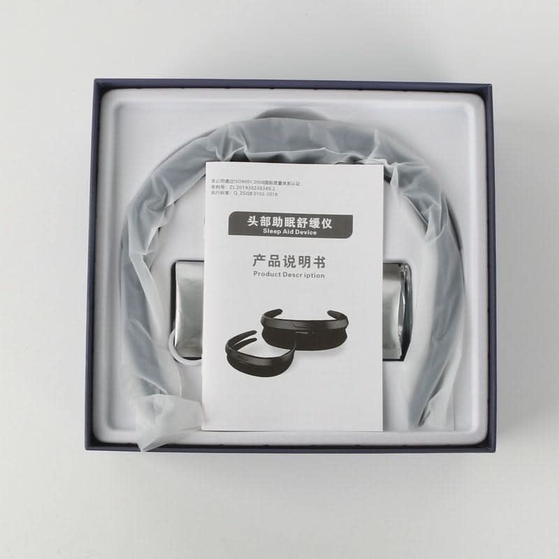 Smart Sleep Head Massager – Pulse Acupoint Therapy for Relaxation & Better Sleep
