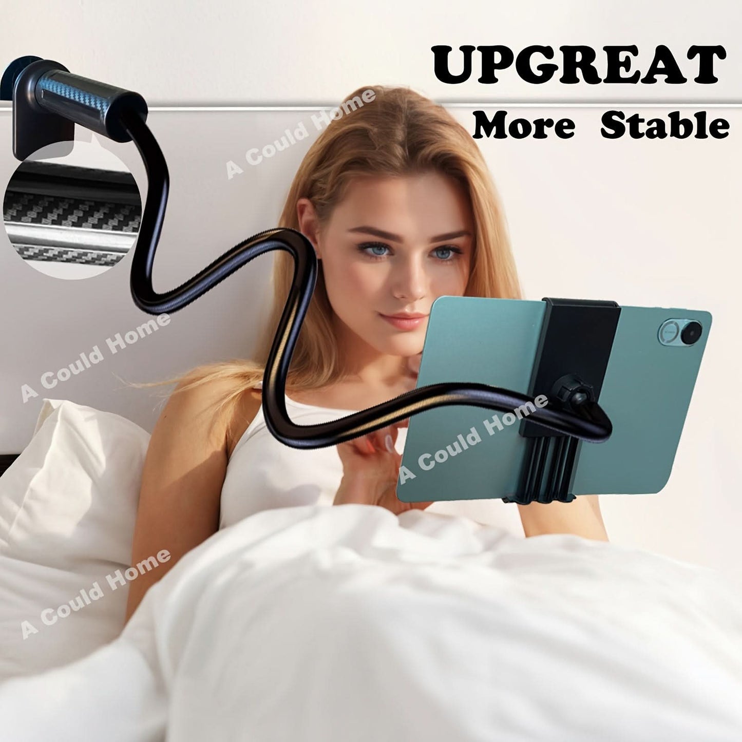 Aluminum Gooseneck Tablet & Phone Stand Holder