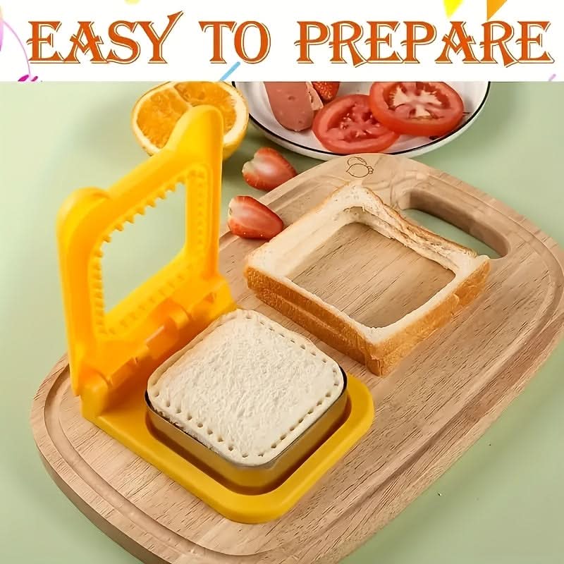 Square Sandwich Cutter & Sealer – Easy Crust Remover