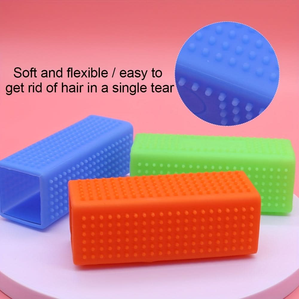 Rubber Pet Hair Cleaner Brush – Instant Hair Removal for Cars