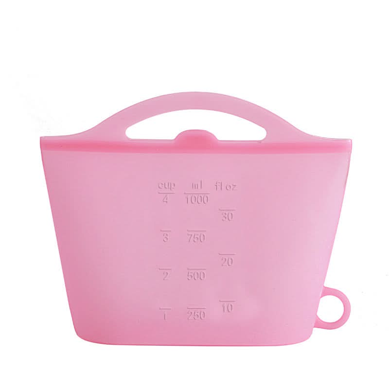 Reusable Silicone Heat-resistant Food Storage Bags – 1000ml