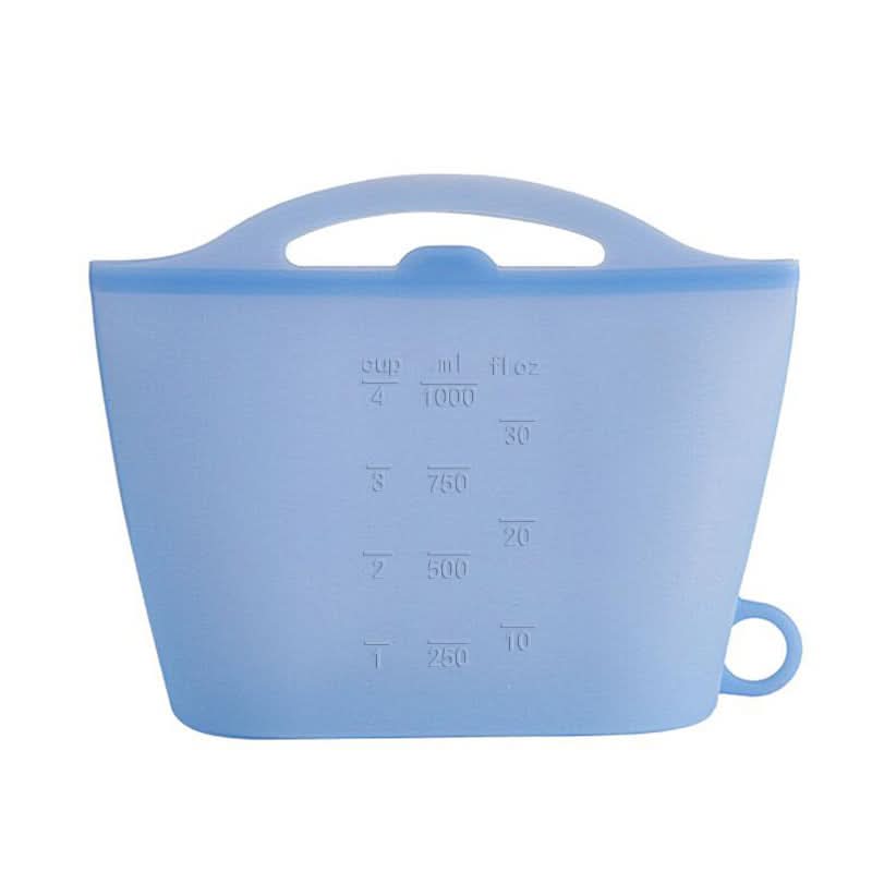 Reusable Silicone Heat-resistant Food Storage Bags – 1000ml