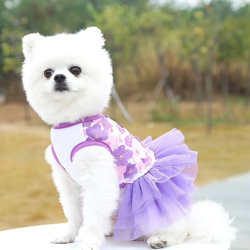 Breathable Pullover Dog Dress – Summer Pet Apparel