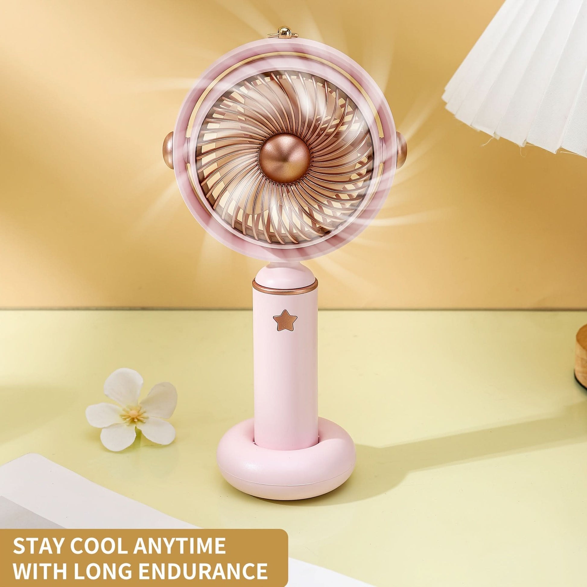 Chic USB Rechargeable Mini Handheld Fan