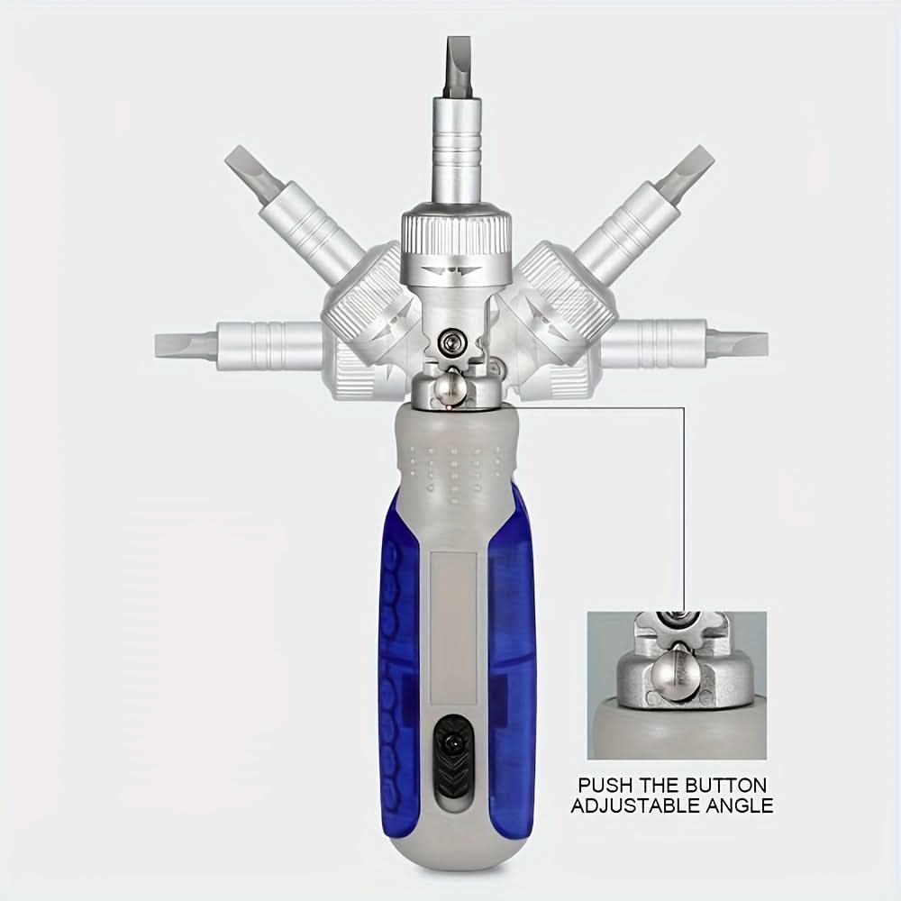 15-in-1 Multi-Angle Ratchet Screwdriver Set