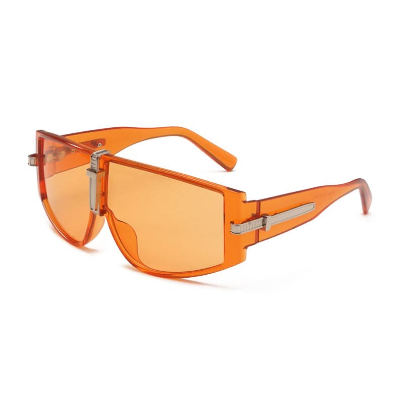 Trendy Windproof Large Frame Sunglasses Unisex