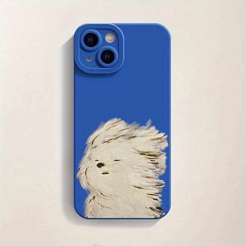 Cartoon Graphic Silicone Phone Case - Shockproof
