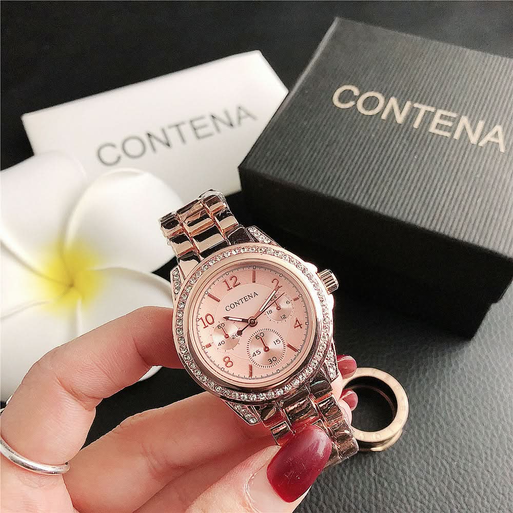 Unisex Stainless Steel Quartz Watch – Fashion Casual Wristwatch